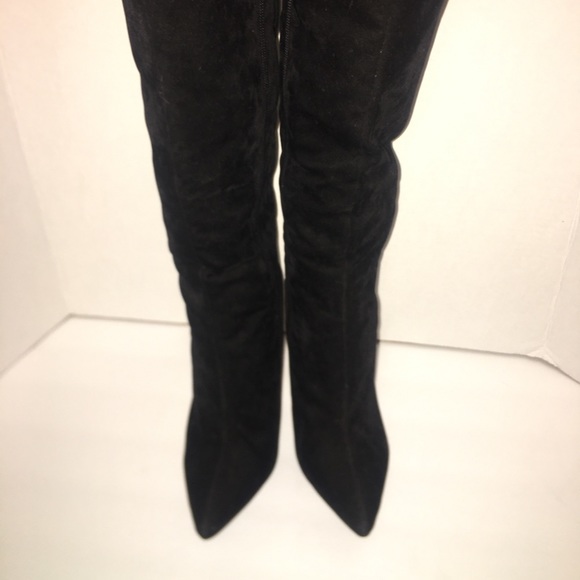 Gold Back Zipper Boots - Picture 5 of 5